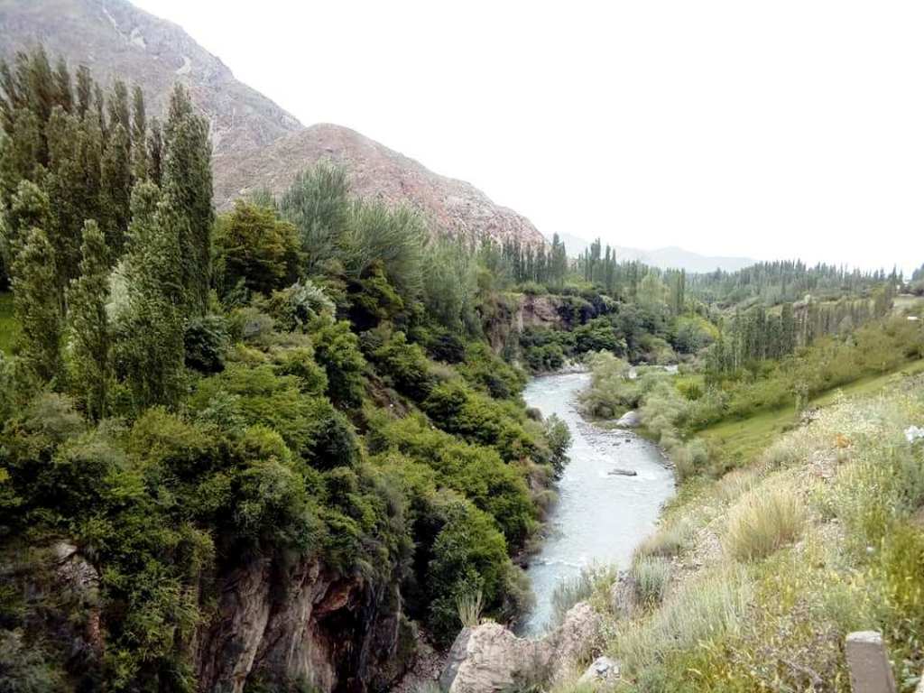 Сай (река) в горах Южной Киргизии.