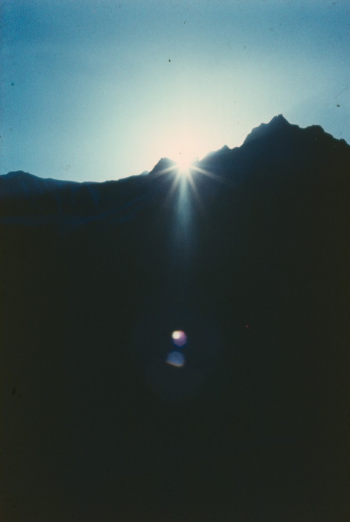 Рассвет на Леднике Абрамова , фото А. Карасева