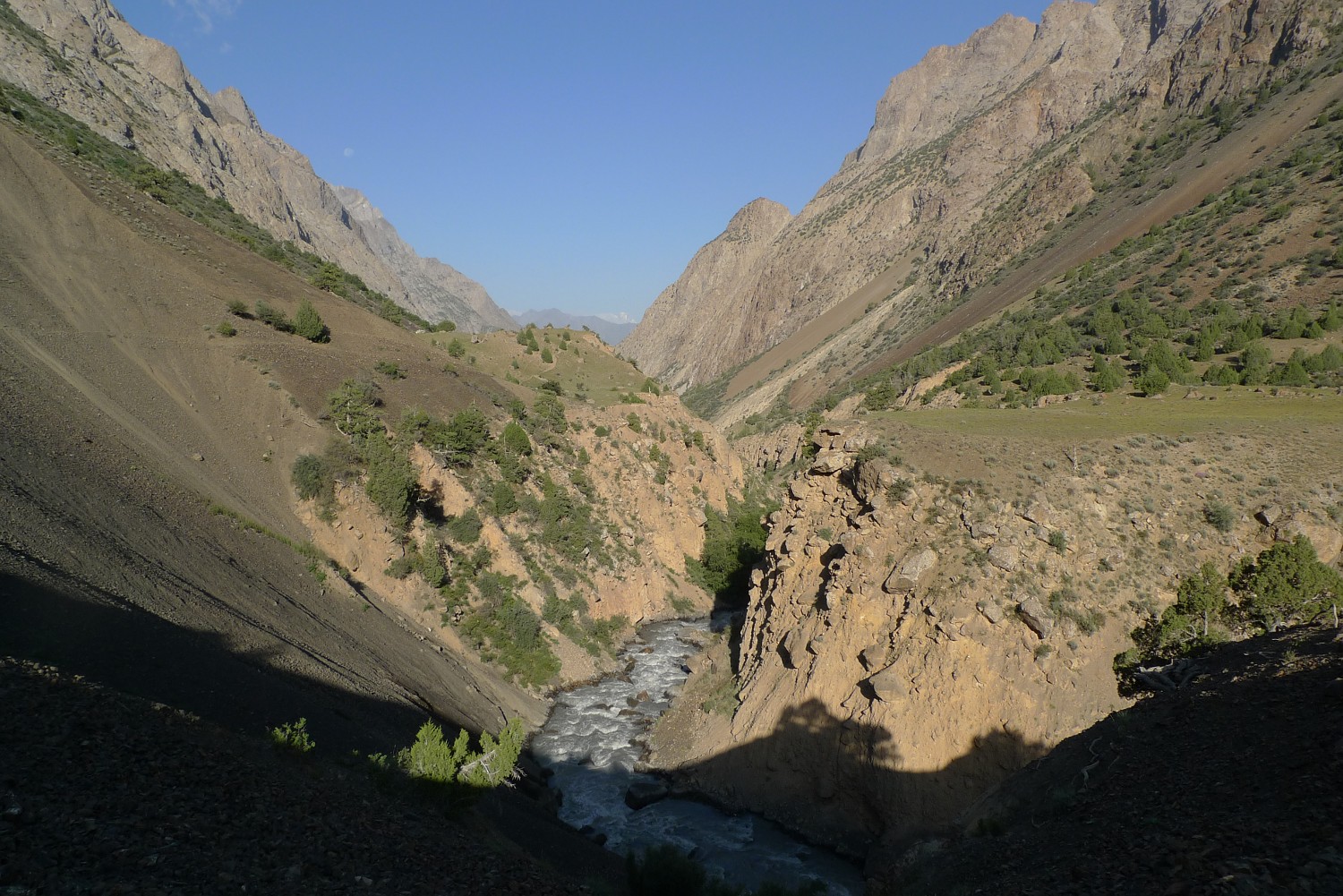 Река Янгидабан, Алай, Южный Кыргызстан 