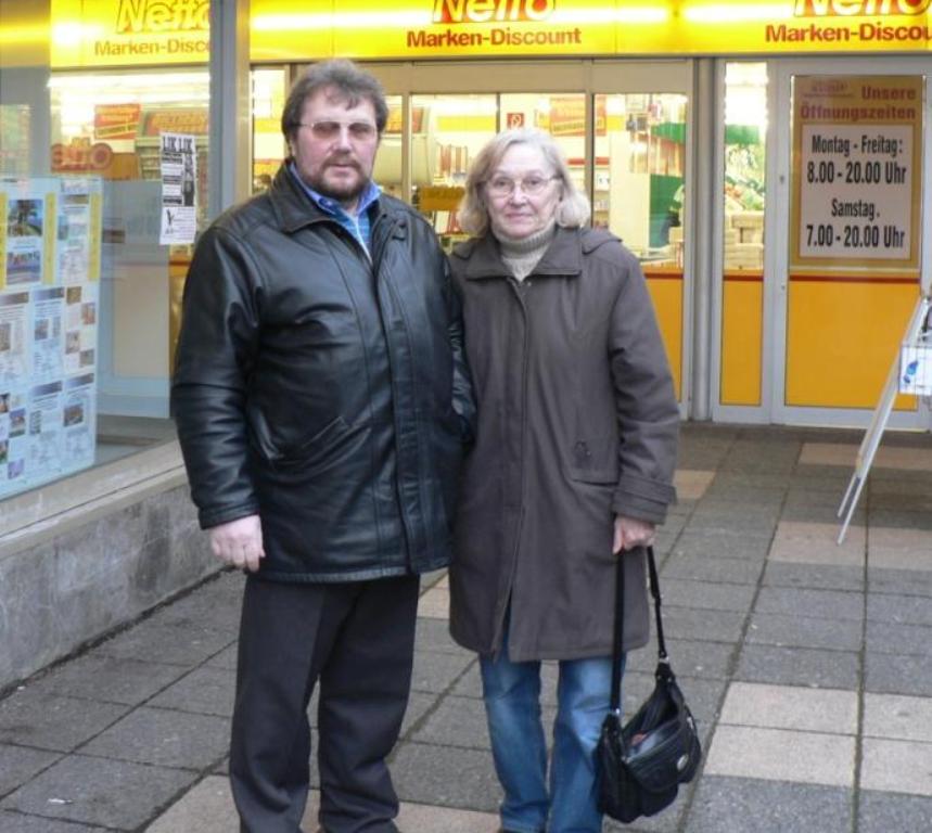 Миллеры Валентин и Элеонора Федоровна, Германия, 2007 год  