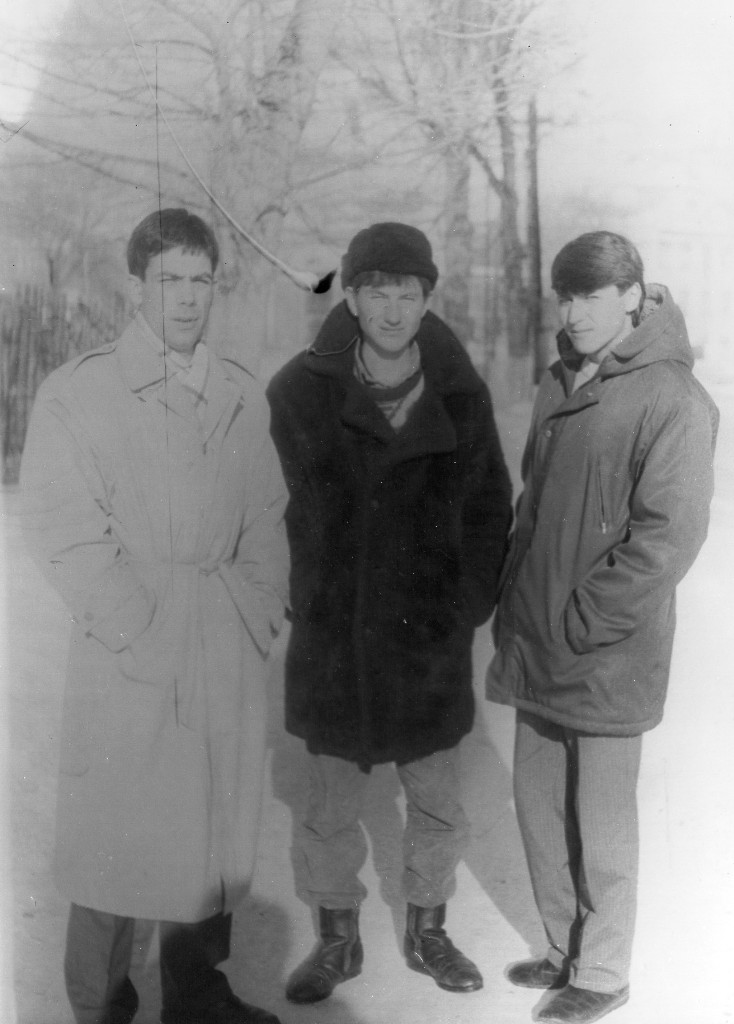 Дружков Сергей , Мавлянов Юра , Фролов Сергей , февраль 1993 года