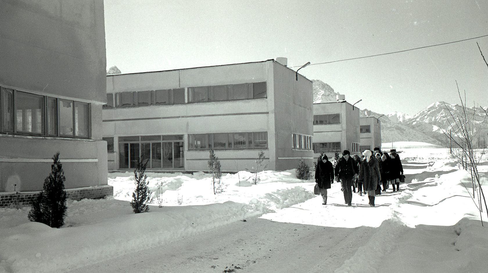 Хайдарканская школа № 20. 1978 год.
