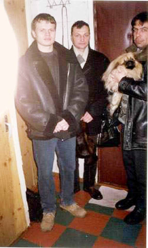 С братьями Куделиными, Питер, 2001 год