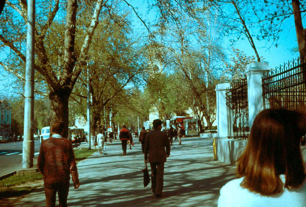 На улицах Ташкента, 1985 год