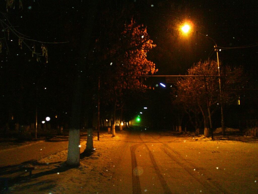 Ночная улица им.Крупской