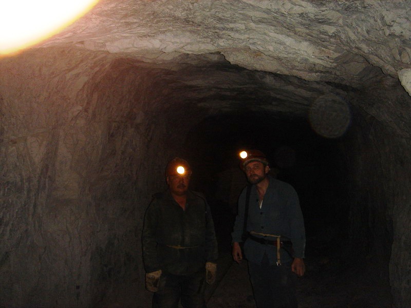 В шахте в Хайдаркане