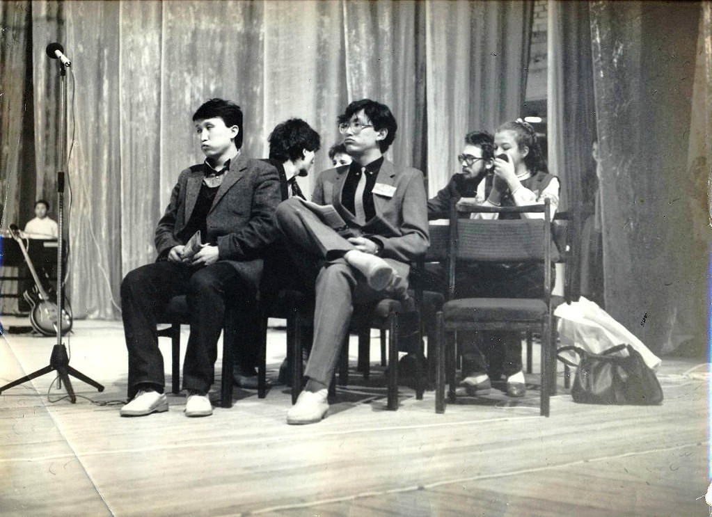 Алмаз, Балтабаев Тахир, Макаренко Оля,Хамидуллин Радик, Беглякова Оксана, 1986 год